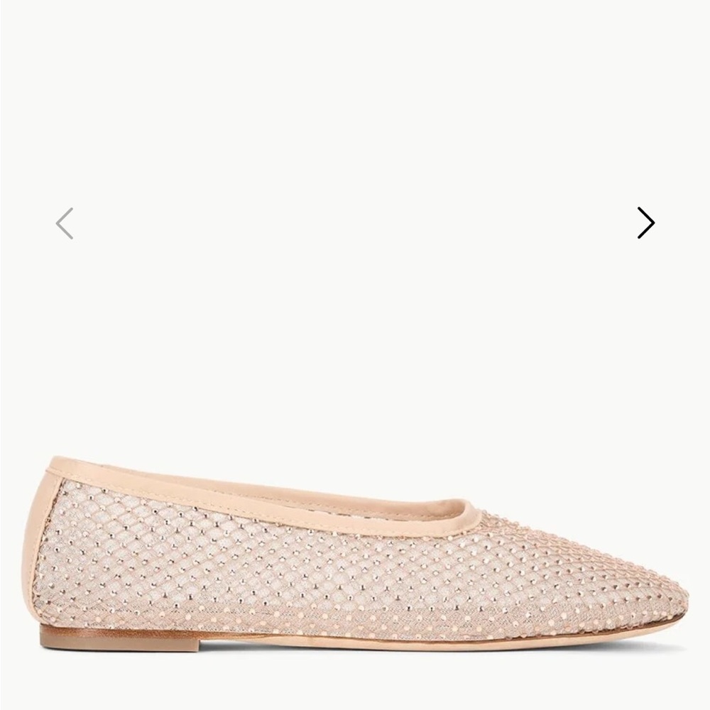 Steve Madden Sparkling Beige Flats